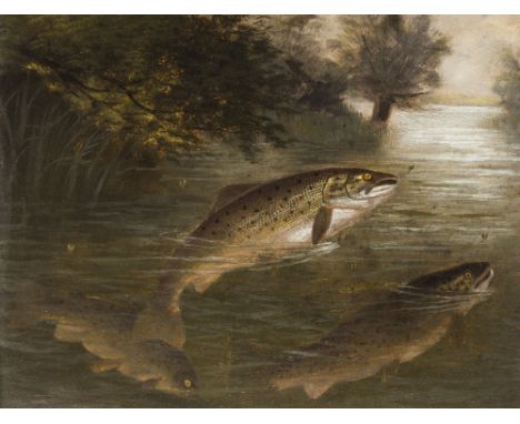 A. ROLAND KNIGHT,(BRITISH fl. 1810-1840) THE MAYFLY, signed lower right, oil on panel, in composition gilt frame, 24cm by 29c