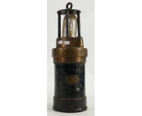 Electric Battery brass Miners lamp: