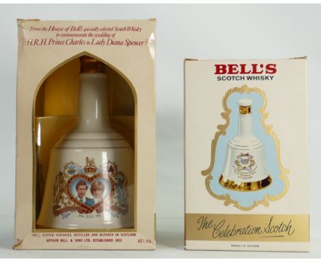 Bells Scotch Whisky: To commemorate the wedding of Prince Charles and Lady Diana. (2)