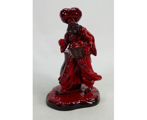 Royal Doulton Flambe Figure The Lamp Seller HN3278: