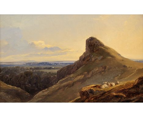 * Müller (William James, 1812-1845). Cleeve Toot, 1838, oil on board, signed and dated lower right, 22.5 x 36 cm (8 x 12 1/2 