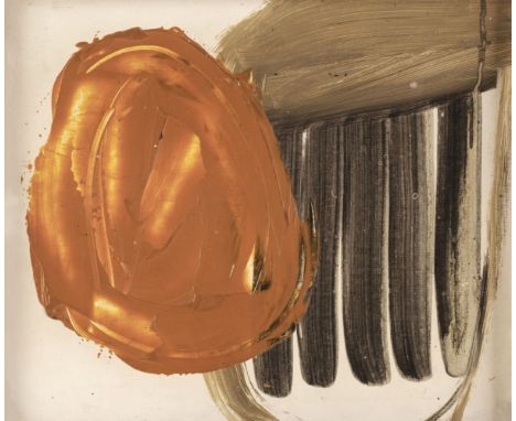 AR  * Blackburn (John, 1932-2022). Composition, 17 March 1964, oil on board, 25.4 x 30.5 cm (10 x 12 ins), 'Lady R Reilly' to