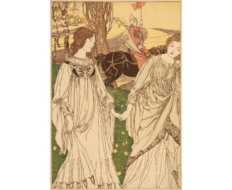 * Engels (Robert, 1866-1926). Le Passant, from L'Estampe Moderne, Paris, circa 1898, colour lithograph, plate size 34.5 x 24 