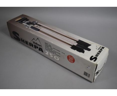 A Velbon Sherpa 250 Camera Tripod 