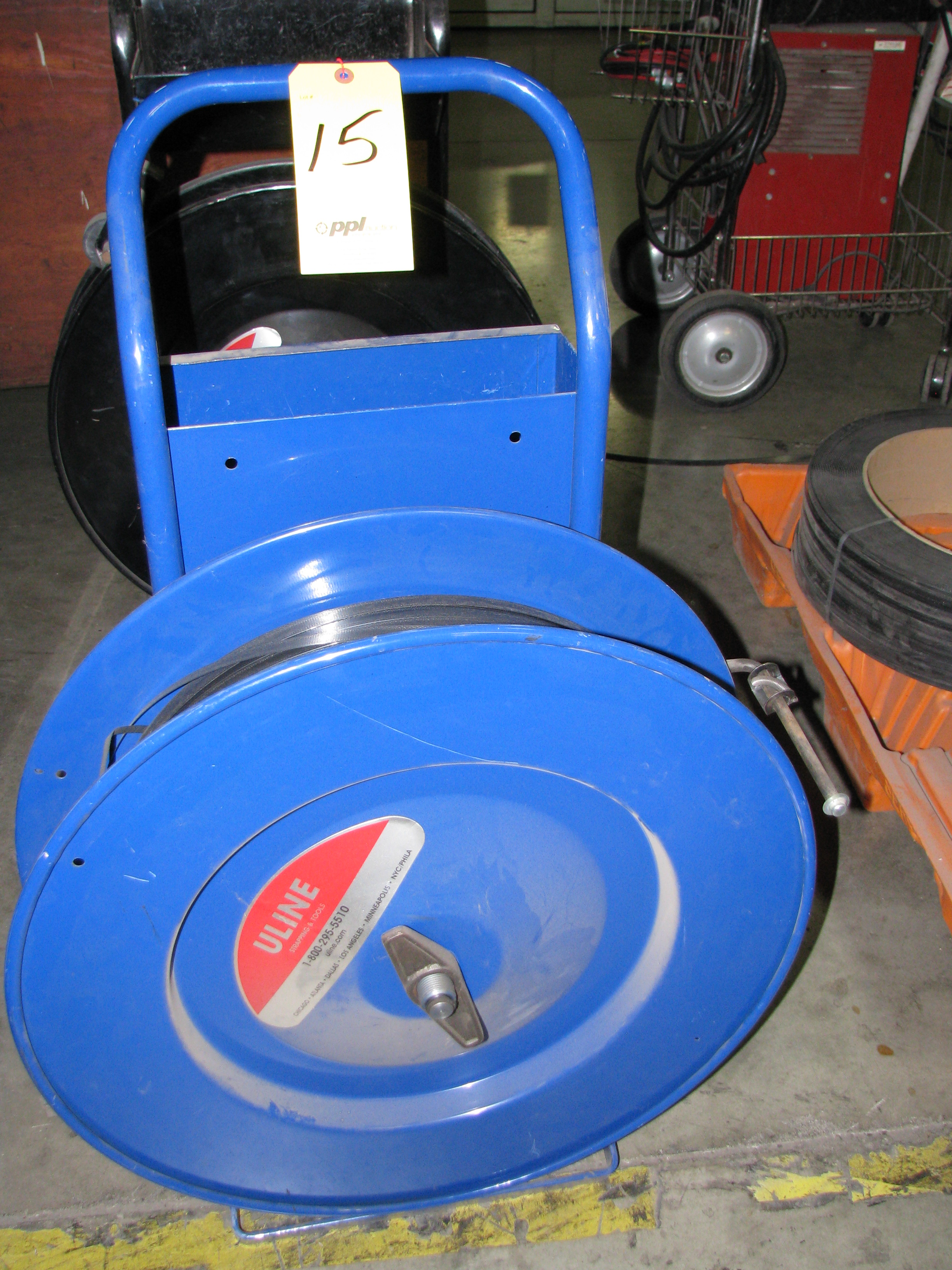 Uline Banding Cart