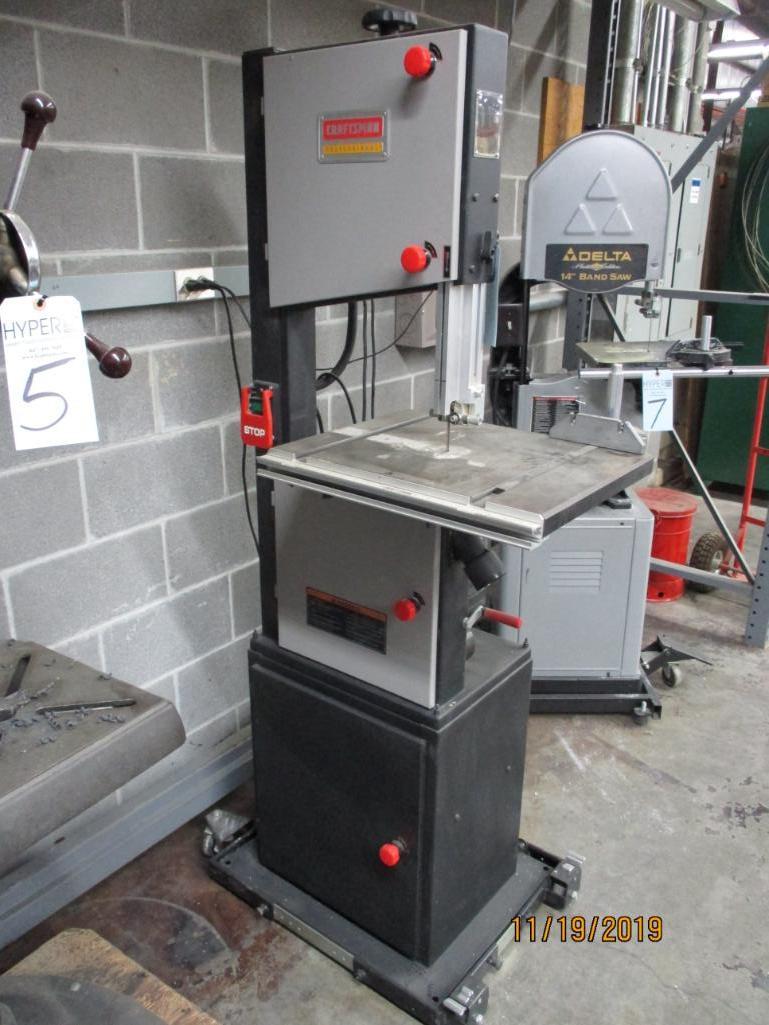 Craftsman Pro 14" Bandsaw, 1hp Blade Length 99 3/4" Blade Width 1/8" To
