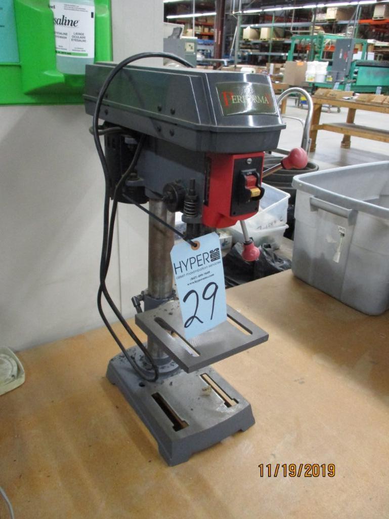 Performax 8" Table Top Drill Press 1/2 Chuck M/N 90258