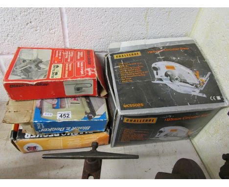 Collection of power tools