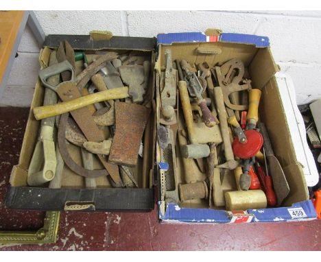 2 boxes of tools
