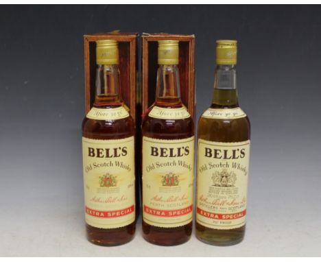 3 VINTAGE BOTTLES OF BELL'S SCOTCH WHISKY