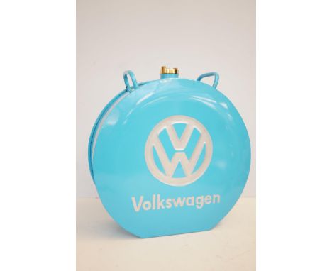 Light blue VW petrol can 