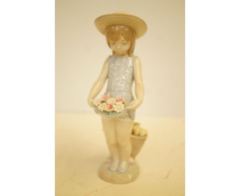Lladro 1285 figure of a girl with original box 
