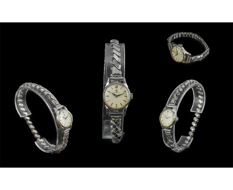 Ladies Manual Omega Watch. 1950's / 1960's Manual Ladies Omega Watch, Full Working Order at Time of Cataloging. 