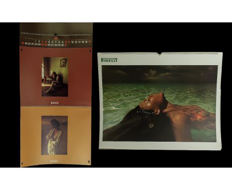 Two Vintage Pirelli Calendars, Pirelli Goes Jamaican and Pirelli 1970.