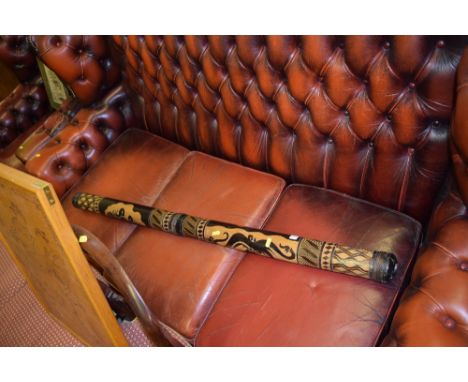 A didgeridoo 