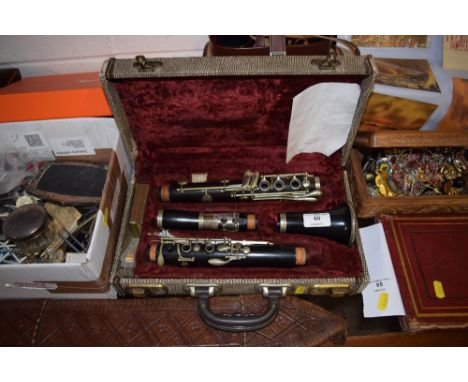 A Selmer Consule of London cased clarinet