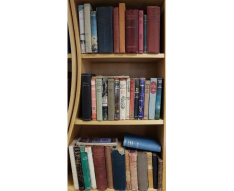 Various vintage books.
