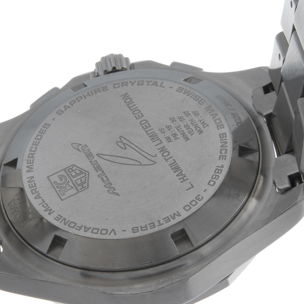 tag heuer calibre 5 lewis hamilton