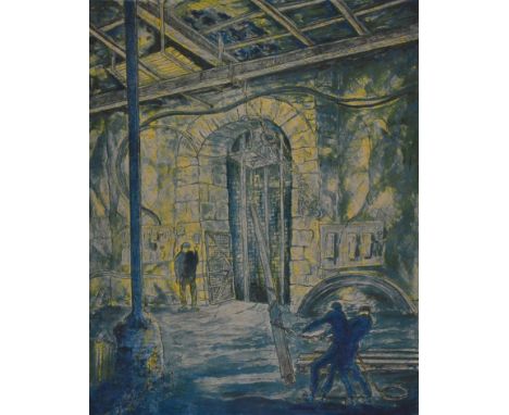 Tom McGuinness (1926-2006) ''The Pantry'' Signed, inscribed, dated 1978 and numbered 15/20, lithograph, 59cm by 47cm