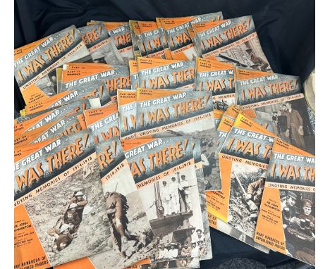 Selection of vintage the great war i was there programs from 1914-1918