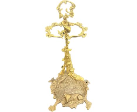 Vintage cast iron umbrella/ stick stand, approxiamte measurements 21.5 inches tall