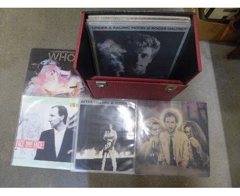 Eleven Pete Townshend and The Who LP records 