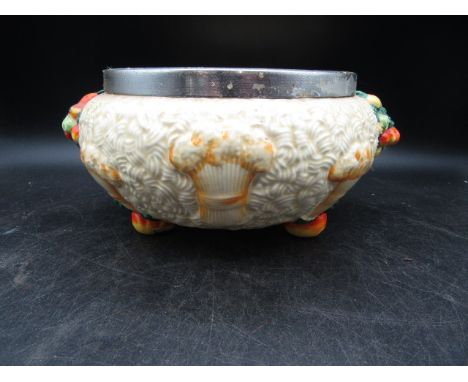 Clarice Cliff Celtic Harvest footed bowl 20cmDia