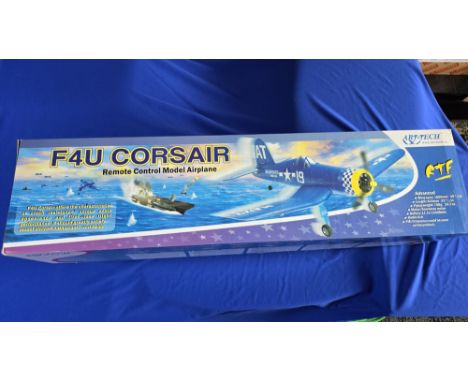 Art Tech F4U Corsair Remote Control Model Airplane Unused