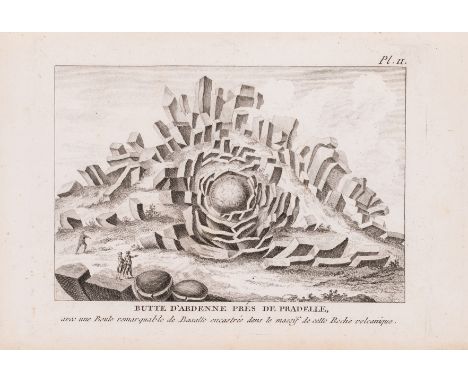 Geology.- Faujas de Saint-Fond (Barthelemi) Minéralogie des Volcons ou Description, first edition, 3 engraved plates, scatter