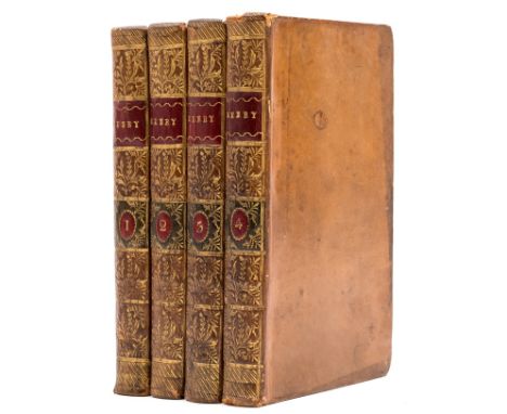 Cumberland (Richard) Henry... by the Author of Arundel, 4 vol., vol. 1 &amp; 2 first edition, vol.3 &amp; 4 second edition, a