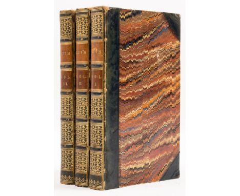 [Gaskell (Elizabeth C.)] Ruth. A Novel, 3 vol., first edition, lacking advertisements, occasional spotting to margins and lig