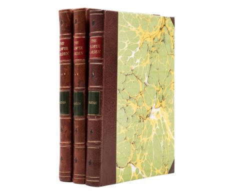 Paxton (Joseph) and John Lindley. Paxton's Flower Garden, 3 vol., first edition, 108 hand-coloured lithographed plates, those