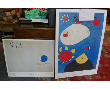 Joan Miro advertising posters 