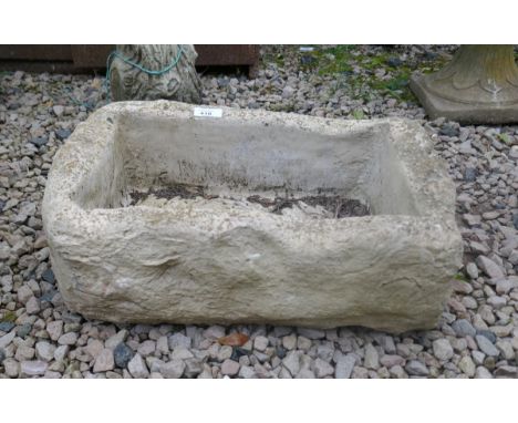 Small stone trough 