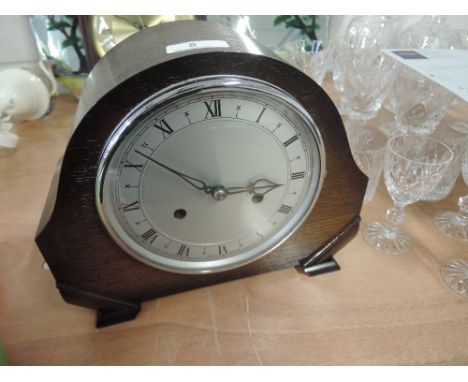 A mid 20th century mantle clock by Smiths, Enfield