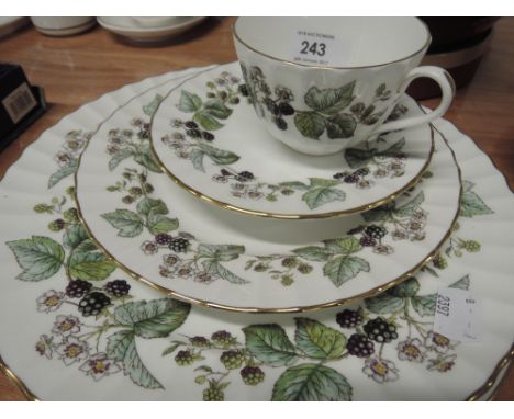 A selection of Royal Worcester Lavinia
