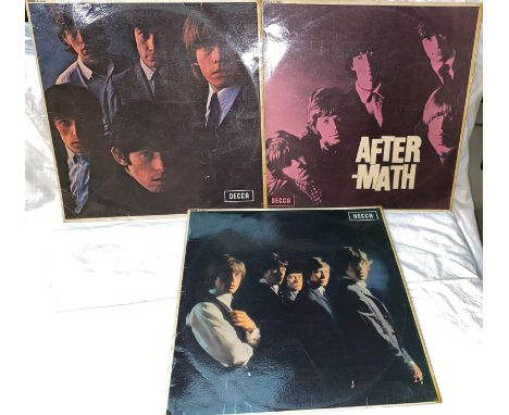 THE ROLLING STONES: LK 4605; No 2, LK 4661 and Aftermath LK 4786 