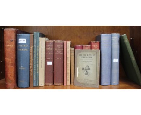 Dent "Old and New Birmingham" 1880 with a shelf of interesting and unusual books relating to Birmingham (18)
