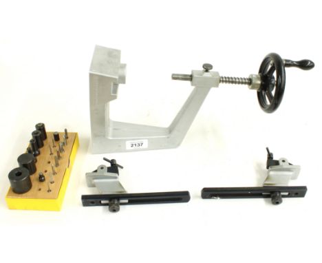 Bergeon no. 6200 R clock bushing tool; also with Bergeon 6200-ER accessories for press 