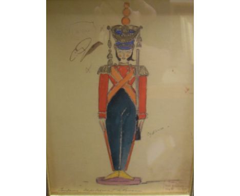 20TH CENTURY RUSSIAN SCHOOL "The original designs for The Bolshoi", limited edition colour prints to include "The Toy Soldier