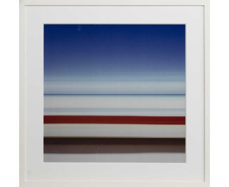 ROB CARTER,TS20 XPU-HA BEACH (WITH RED BOAT), MEXICO, 2007,Cibachrome print, signed verso,60cm x 60cm,Edition 2 from an editi