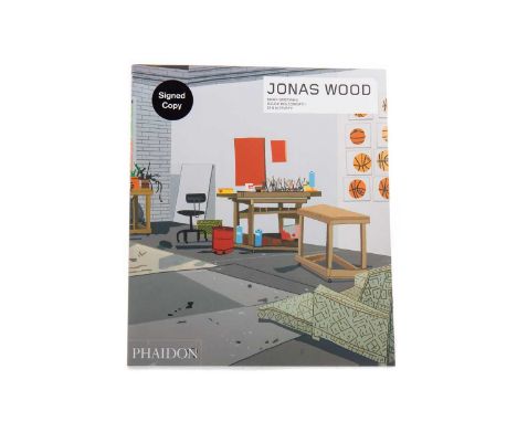 JONAS WOOD SIGNED BOOKJonas Wood is an American artist who is known for his bold, graphic artworks that challenge ideas of pe