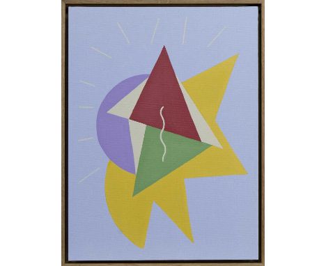 ELLIE TATE,UNTIL THEN,Acrylic on canvas in oak frame, signed verso,33cm x 43cm,OriginalEllie Tate studied History and History