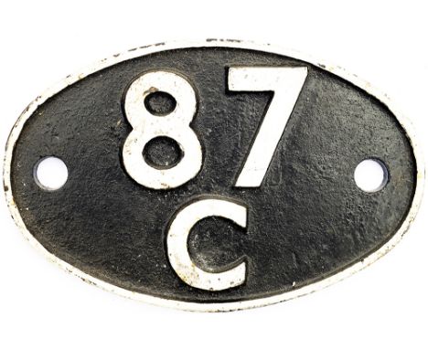Shedplate 87C Danygraig 1949-January 1960 for steam, March 1964 totally. This ex R&amp;SBR shed was home to an exotic collect
