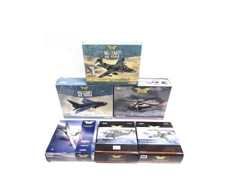 SIX 1/72 SCALE CORGI AVIATION ARCHIVE DIECAST MODEL AIRCRAFT   each boxed. 