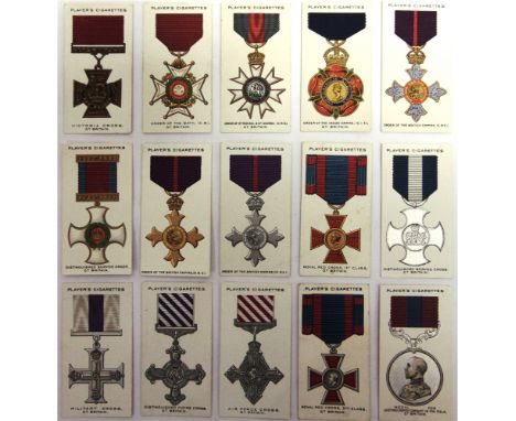 CIGARETTE CARDS - MILITARY & NAVAL, ELEVEN SETS  comprising Player, 'War Decorations & Medals', 1927 (90/90); Player, 'Regime