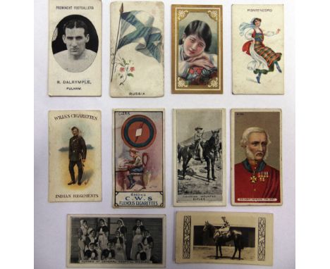 CIGARETE & TRADE CARDS - ASSORTED PART SETS & ODDS  including Taddy, 'Prominent Footballers', 1908, R. Dalrymple, Fulham (1);