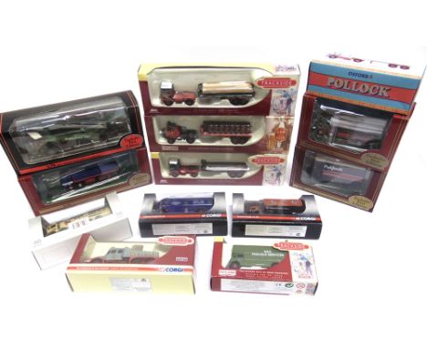 THIRTY-ONE 1/76 SCALE DIECAST MODEL VEHICLES  by Exclusive First Editions (8); Lledo / Corgi Trackside (18); Oxford Diecast (