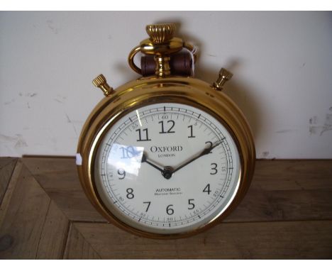 As new ex-shop display hanging 'Pocket Watch' wall clock 