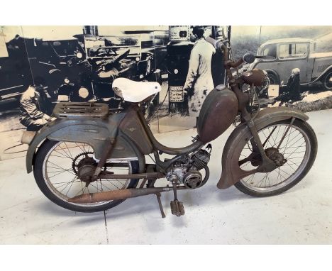1956 Zundapp Combinette MopedReg. no. TGX 437Frame no. Z1111284AEngine no. 733685